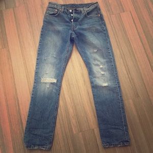 Levi Strauss denim jeans women's size 27